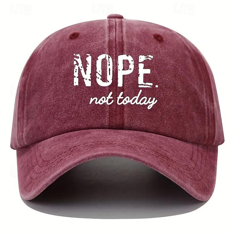 Women's Hat Baseball Cap Portable Sun Protection Breathable Street Daily Weekend Print Letter2