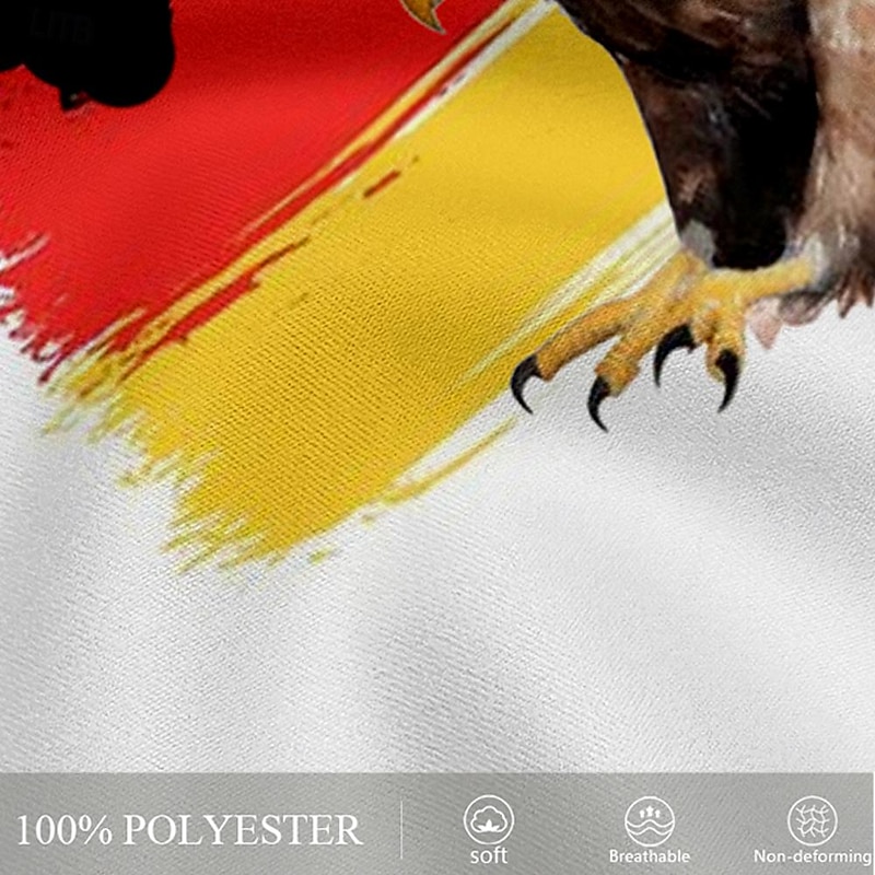 Men's Eagle Germany European pattern Swim Trunks Swim Shorts Board Shorts Mid Waist Fashion Streetwear Designer Casual Daily Holiday Pocket Drawstring Elastic Waist Designer Clothing Apparel4