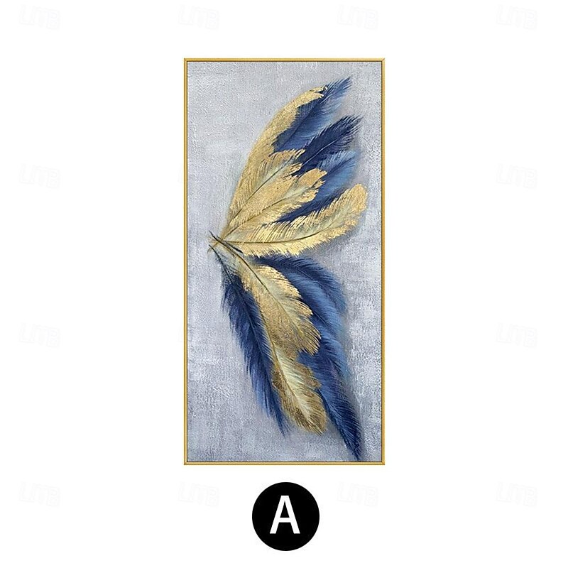 Leaf Oil Painting Hand-painted Butterfly Wall Decoration Modern Abstract Hanging Painting Wall Art Large Oil Painting For Home Decor4