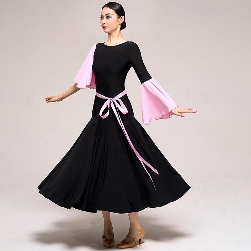 Ballroom Dance Dress Women's Performance Modern Dancewear Big Swing Standrad Waltz Clothes4