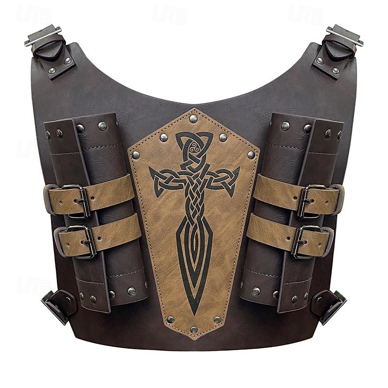 Punk & Gothic Medieval Renaissance Scabbard Sword Holder Sword Frog Viking Celtic Knight Fancy Dress Men's Women's Unisex Celtic Viking Carnival Masquerade Masquerade Renaissance Fair LARP Adults'