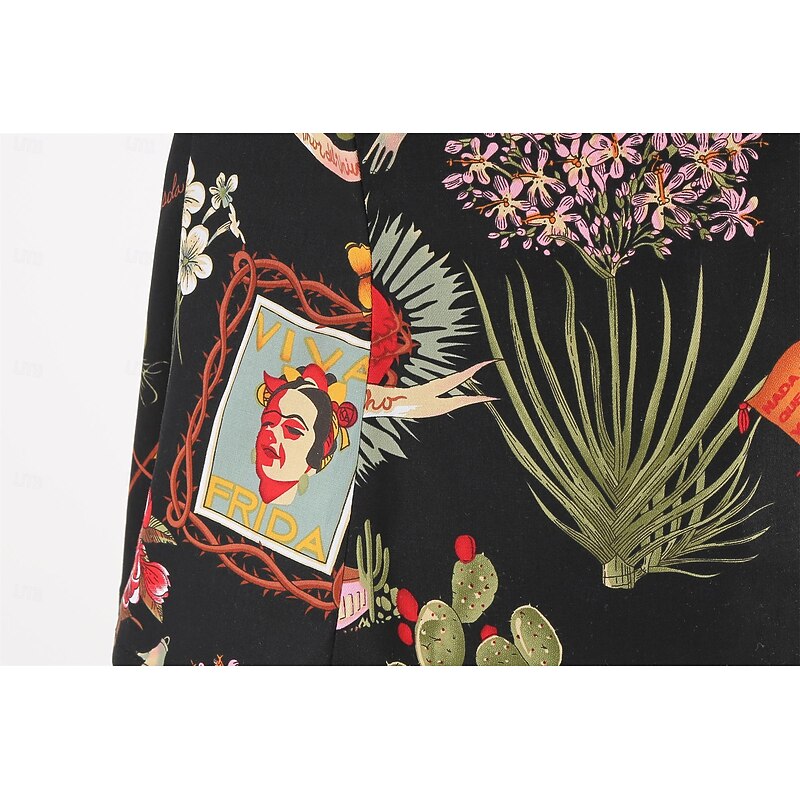 Retro Vintage 1950s Blouse / Shirt Off Shoulder Flower / Floral Fancy Dress Women's Masquerade Casual Daily Bachelorette Party Adults' Top4