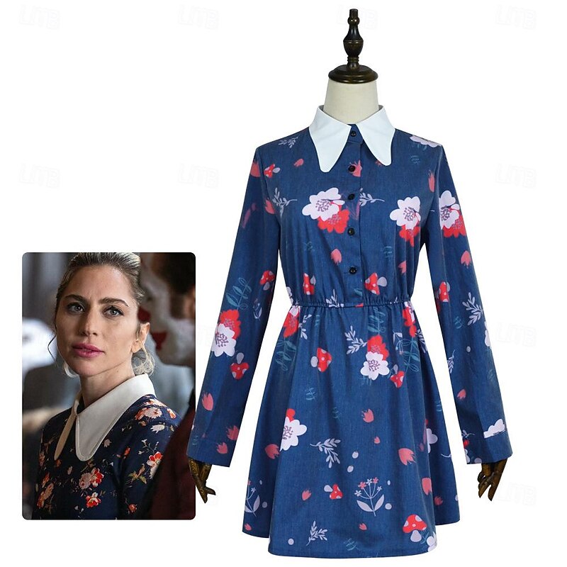 Joker: Folie à Deux Joker 2 Harley Quinn Dress Cosplay Costume Movie Cosplay for Women's Adults Carnival Masquerade Dailywear