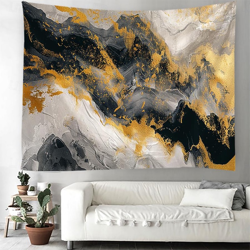Colorful Marble Large Wall Tapestry Texture Abstract Geometric Home Decoration Wall Background Tapestry Room Background Cloth 37