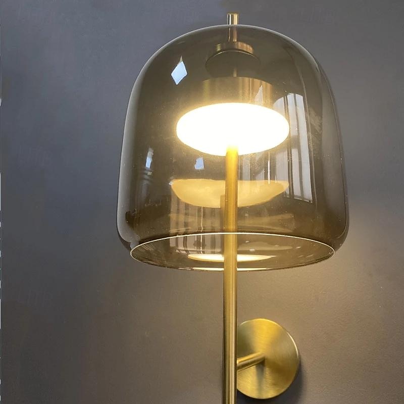 Modern Wall Lamp Indoor Wall Light LED Nordic Glass Wall Sconce Creative Living Bedroom Bedside Decor Light4