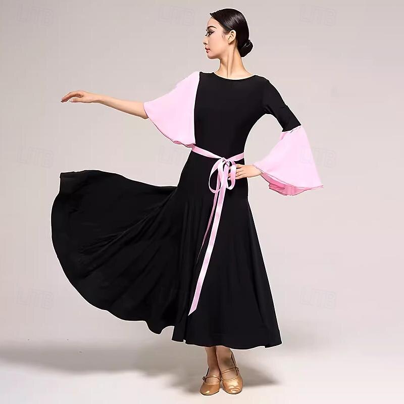 Ballroom Dance Dress Women's Performance Modern Dancewear Big Swing Standrad Waltz Clothes