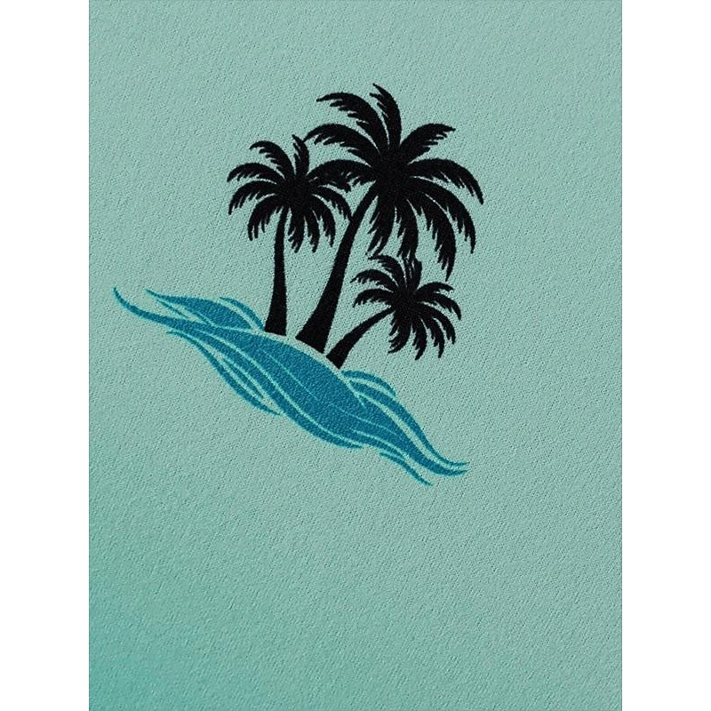 Men's Ombre T Shirt Vest Top Sleeveless T shirt 3D Print Crew Neck Shirt Vacation Tropical Party Casual Holiday Blue Summer Spring Clothing Apparel S M L XL XXL XXXL4