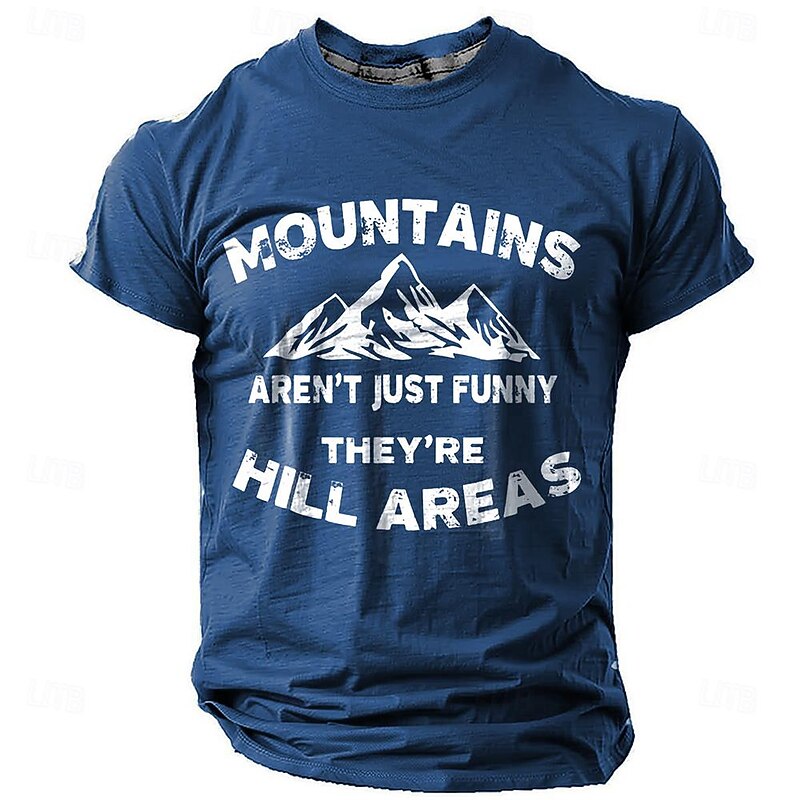 Men's Graphic T Shirt Short Sleeve T shirt 3D Print Crew Neck Shirt Retro Vintage Casual Street Style Sports Outdoor Holiday Going out Red Blue Green Spring & Summer Clothing Apparel S M L XL XXL XXXL