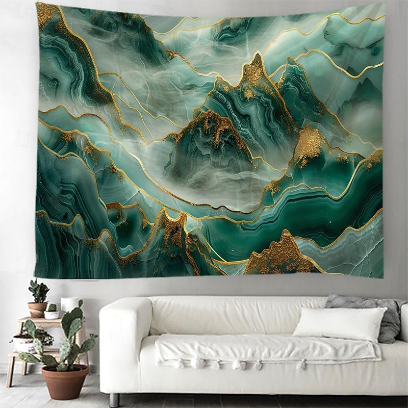 Colorful Marble Large Wall Tapestry Texture Abstract Geometric Home Decoration Wall Background Tapestry Room Background Cloth 33
