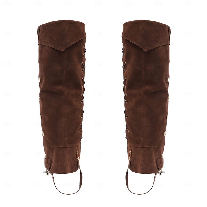 Medieval Renaissance Outfits Viking Fancy Dress Men's Women's Pirate Fantasy Halloween Carnival LARP Adults Shoe Cover2