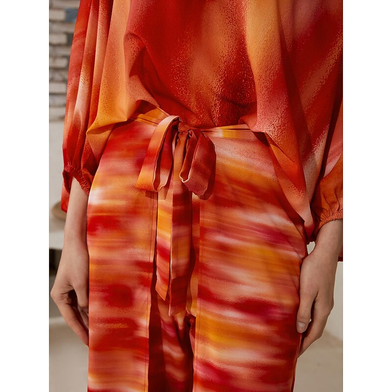 Straight Casual Full Length Pants2