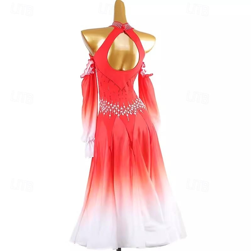 Ballroom Competition Dance Dress Women Tango Waltz Dancing costumes2