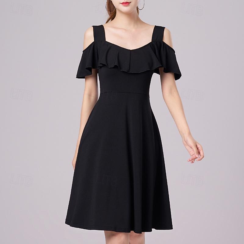 Latin Salsa Dance Dress Cinch Cord Women's Performance Daily Wear Short Sleeve Crystal Cotton Ice Silk4