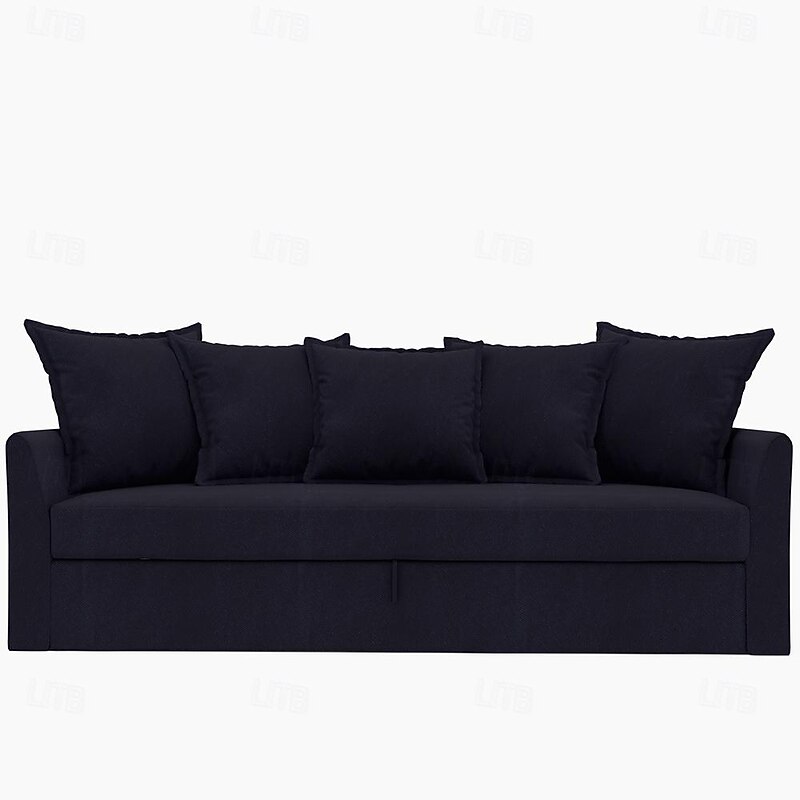 Sofa Cover 100% Cotton Solid Color Quilted Cotton Slipcovers HOLcover LITB PRIME cover3