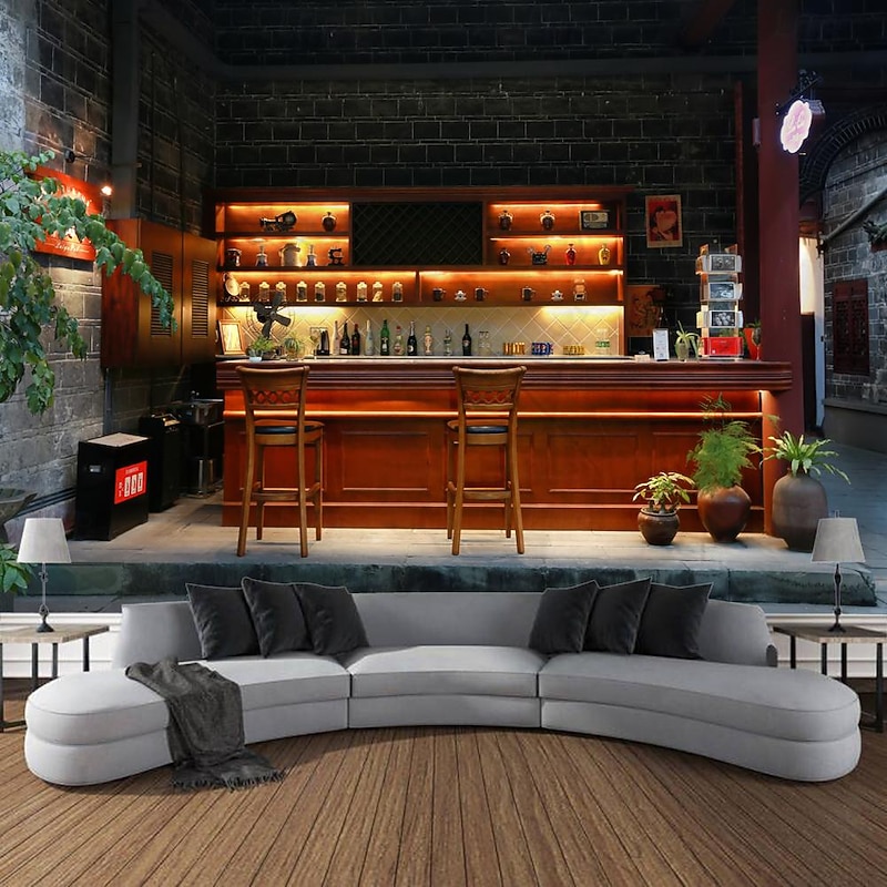 Vintage inside Castle Hanging Tapestry Wall Art Large Tapestry Mural Decor Photograph Backdrop Blanket Curtain Home Bedroom Living Room Decoration3