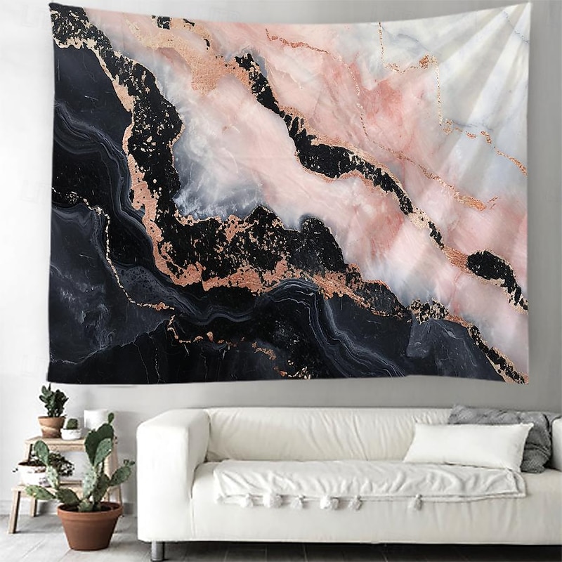 Colorful Marble Large Wall Tapestry Texture Abstract Geometric Home Decoration Wall Background Tapestry Room Background Cloth 15