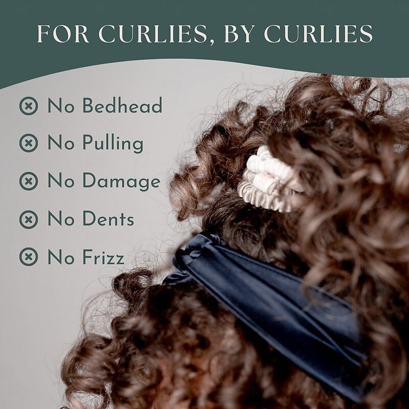 Real Mulberry Silk Headband for Women Elastic Silky Head Band for Thick, Curly Hair Non Slip, No Crease Fashion Headband  Silk Headband for Sleeping, Hair Band for Washing Face4