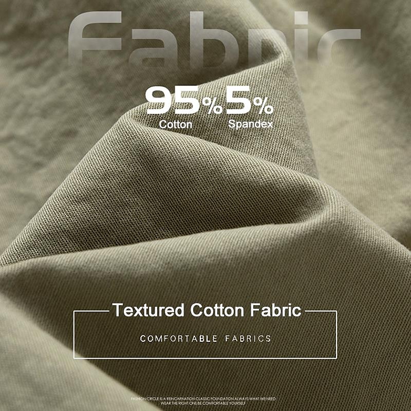 Men's Cargo Shorts Hiking Shorts Drawstring Multi Pocket Plain Casual Streetwear Cargo Shorts Stylish ArmyGreen Black2