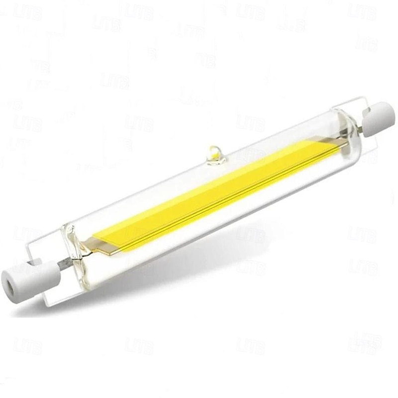 LED R7S Glass Tube COB Bulb Deep Dimmable No Flicker 118MM High Power R7S Corn Lamp J118 Replace Halogen Light AC110V 220V Lampshades4