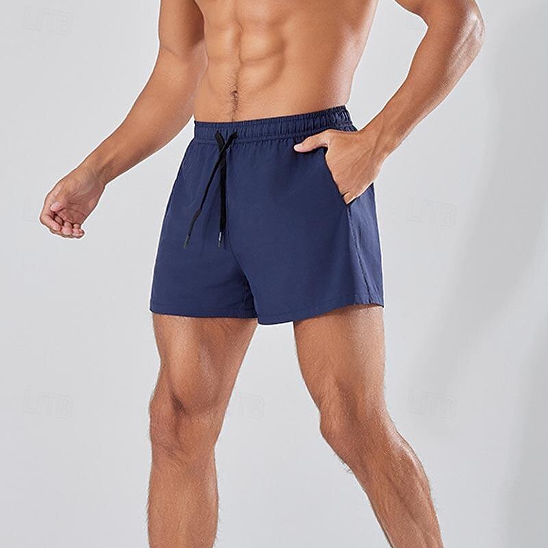 Men's Running Shorts Gym Shorts Sweat Shorts Pocket Elastic Waistband Shorts Outdoor Sports & Outdoor Athletic Quick Dry Lightweight Soft Marathon Running Workout Tailored Fit Sportswear Activewear3