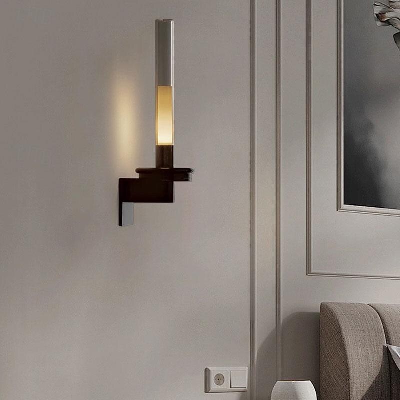 LED Indoor Wall Lights Warm White 15cm 10W Vintage Antique Metal Wall Hanging Mounted Candle Holder Candlestick 110-240V4