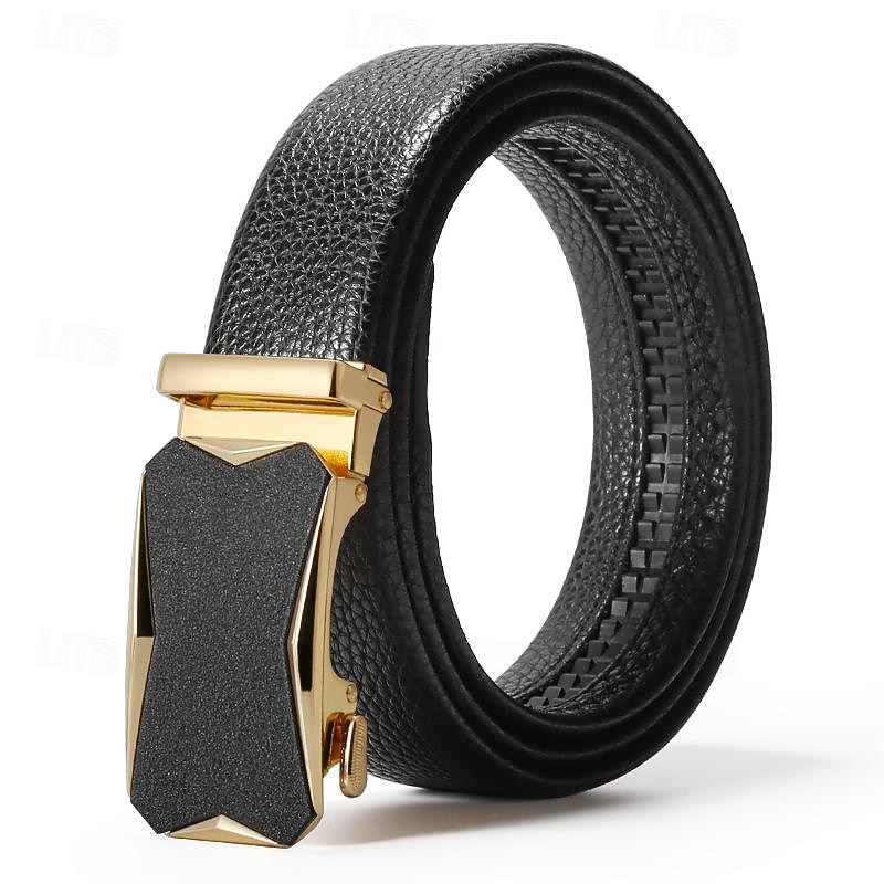 Men's Belt Waist Belt Silver Black Alloy Durable Adjustable Plain Outdoor Daily