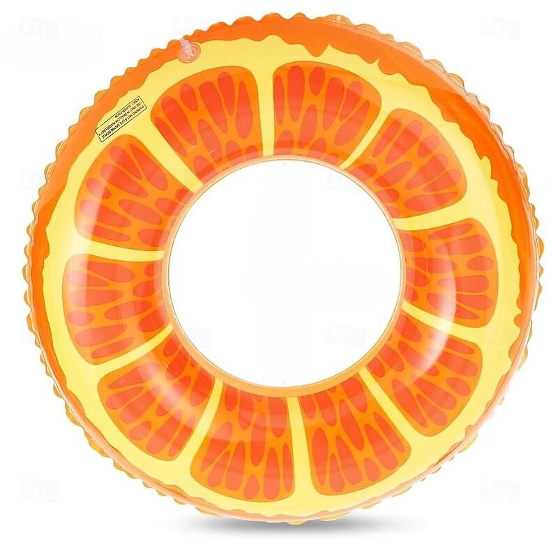 3 PCS Swimming Rings Inflatable Pool Floats for Kids Adults 32.5'' Fruits Pool Floaties Rings Tube Toys for Summer Beach Water Float Party, Swimming Pool, Ocean, Beach Time2