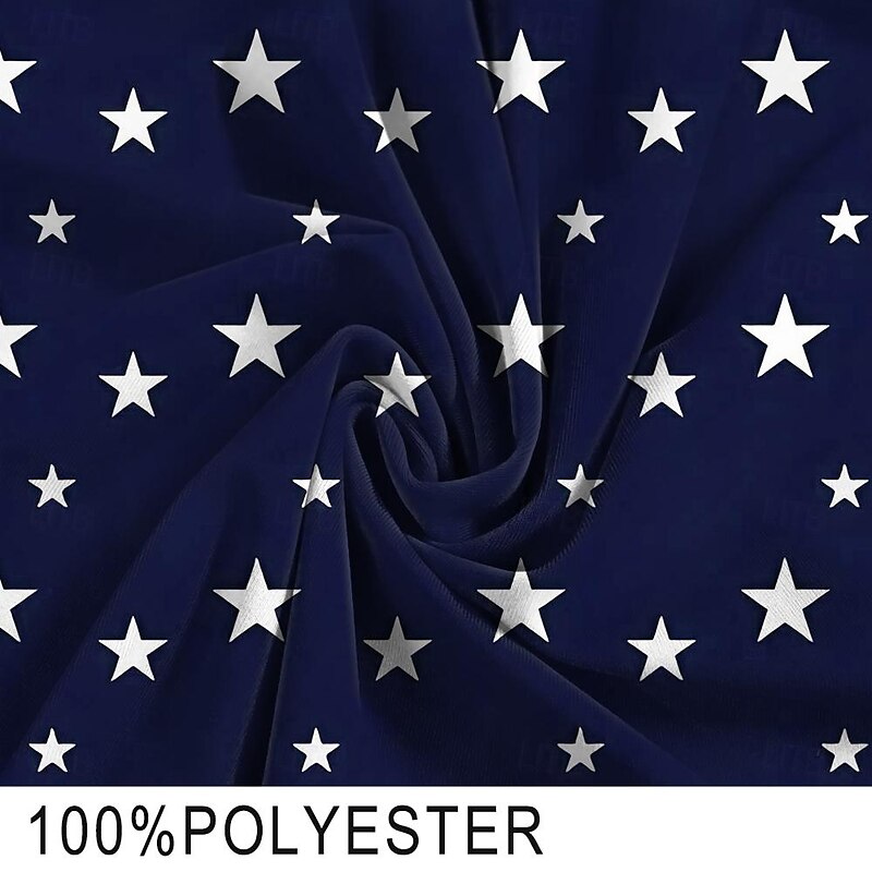 Men's Star Geometric Pattern Swim Trunks Swim Shorts Board Shorts Mid Waist Fashion Designer Holiday Beach Swimming Pool Drawstring Pocket Elastic Waist Designer Clothing Apparel3