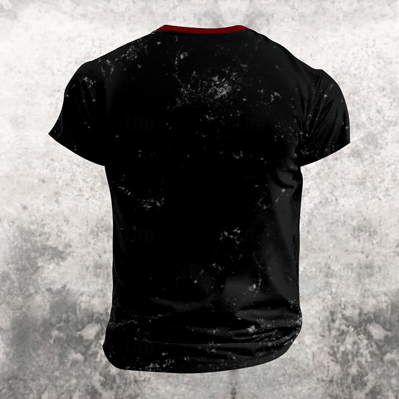 Veterans Day Men's Patriot Patriotic Veteran American US Flag Airplane Patriotic T shirt Short Sleeve T shirt 3D Print Shirt Casual Daily Black Spring & Summer Clothing Apparel S M L XL XXL2