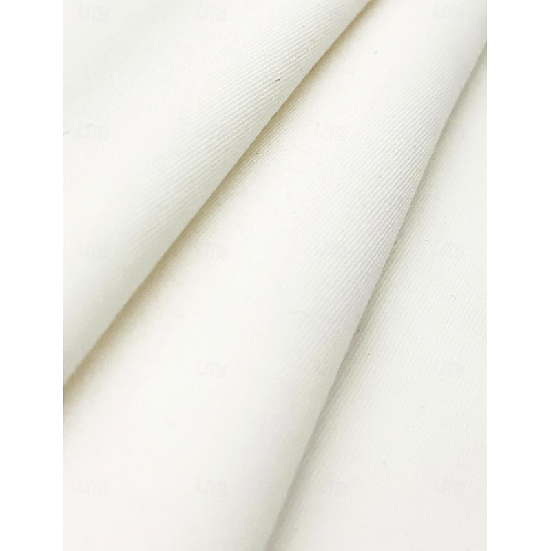 Men's Wedding Party Suits White Fashion Formal Solid Colored Standard Fit 3 Piece Single Breasted Two-buttons3