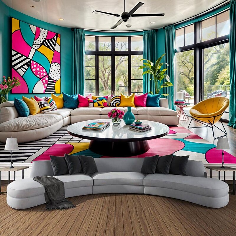 Vintage inside Castle Hanging Tapestry Wall Art Large Tapestry Mural Decor Photograph Backdrop Blanket Curtain Home Bedroom Living Room Decoration2