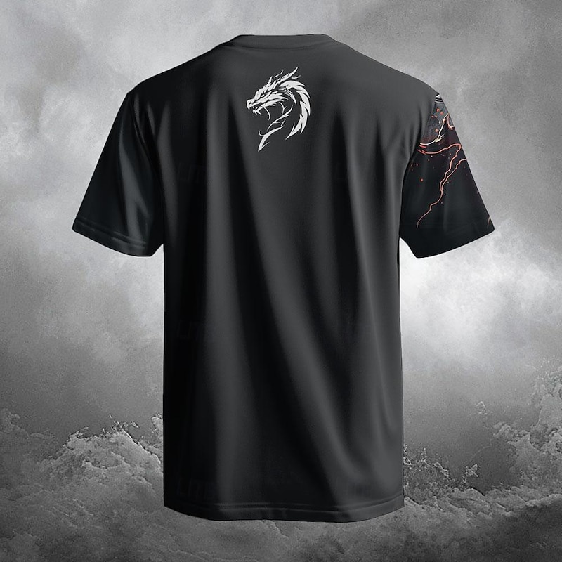 Men's Skull T Shirt Short Sleeve T shirt 3D Print Crew Neck Shirt Designer Gothic Party Street Casual Black Summer Spring Clothing Apparel S M L XL XXL XXXL2