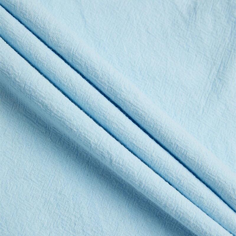 Men's Shirt Linen Shirt Band Collar Shirt Summer Shirt Beach Wear Button Up Shirt Plain Vacation Curise Black White Pink Blue Long Sleeve Band Collar Spring & Summer Clothing Apparel3