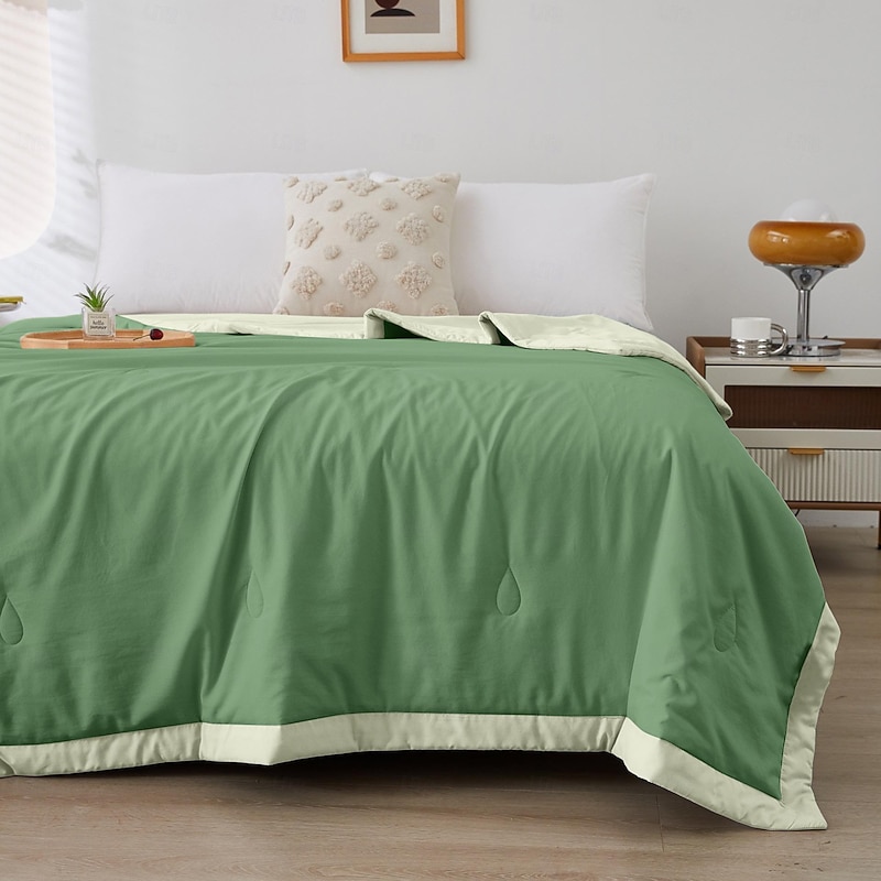 Summer Cooling Quilt Skin-friendly Keep Cool Blanket Cold Tech Fabric Summer Comforter