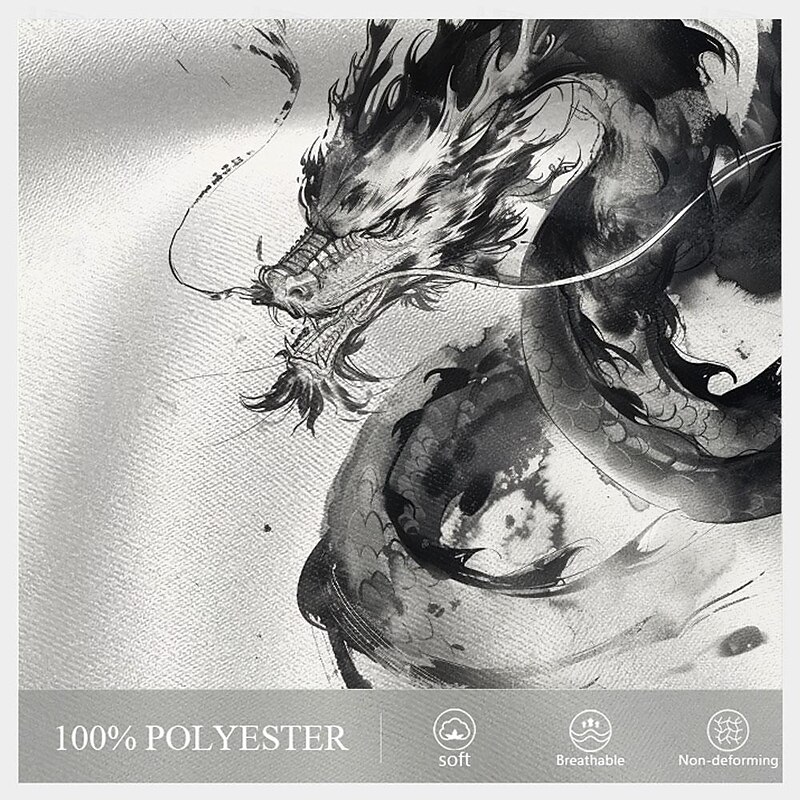 Men's Dragon Swim Trunks Swim Shorts Board Shorts Mid Waist Vintage Designer Punk & Gothic Casual Holiday Club Designer Clothing Apparel2