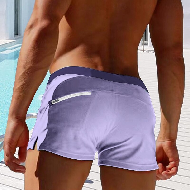 Men's Animal Tiger Swim Trunks Swim Shorts Board Shorts Mid Waist Fashion Designer Surfing Holiday Beach Drawstring Pocket Elastic Waist Designer Clothing Apparel3