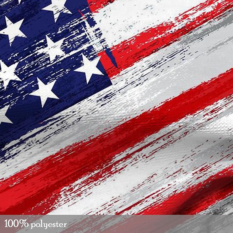 Veterans Day Men's Patriot Patriotic Veteran American Flag T shirt Short Sleeve T shirt 3D Print Crew Neck Shirt Street Style Party Birthday Street White 1 White Summer Spring Clothing Apparel S M L3