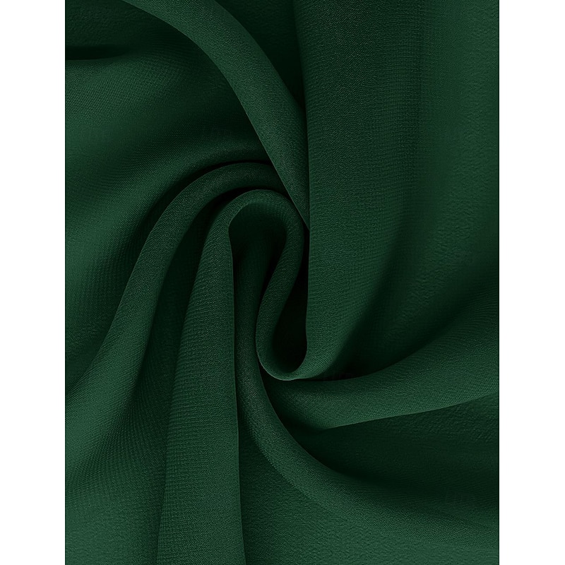 A-Line Wedding Guest Dresses Elegant Dress Black Tie Floor Length Short Sleeve One Shoulder Bridesmaid Dress Chiffon with Ruched4