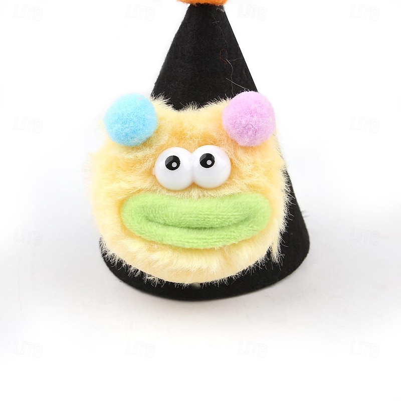 Dog Cat Ornaments Hats, Caps & Bandanas Hair Accessories Adjustable Size Handmade For Dog / Cat Cartoon Polka Dot Character3