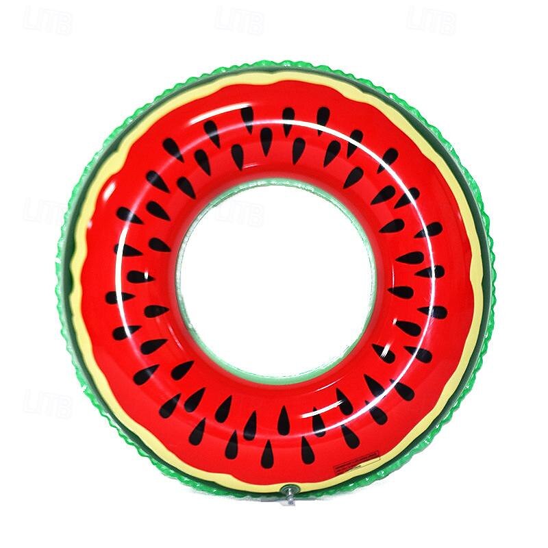 3 PCS Swimming Rings Inflatable Pool Floats for Kids Adults 32.5'' Fruits Pool Floaties Rings Tube Toys for Summer Beach Water Float Party, Swimming Pool, Ocean, Beach Time3