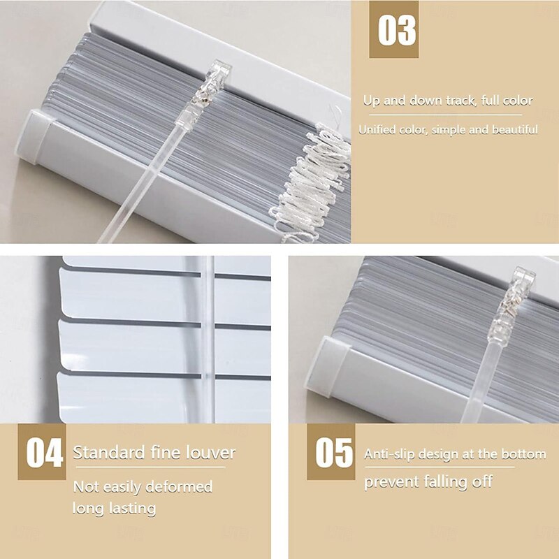 Aluminium Venetian Window Blinds Home Office Blind,Blade Angle Can Be Adjusted Freely,Blinds Roller Blinds Shading Bathroom Kitchen Balcony Shade Blinds3