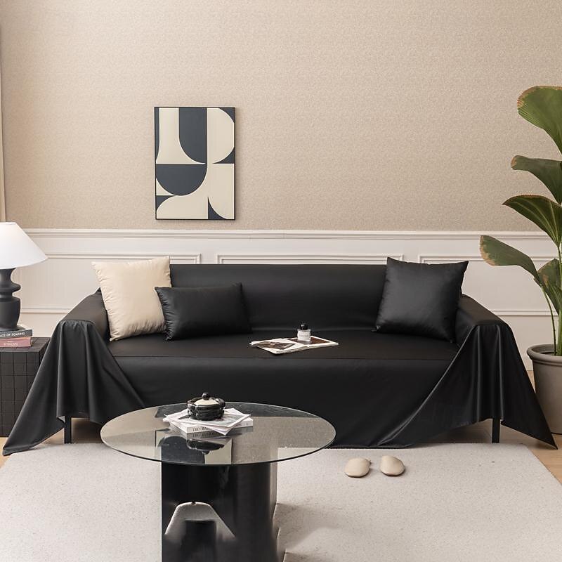 Waterproof Leather Sofa Cover Full-Coverage Anti-Cat Scratch Sofa Cover Cloth Padded Towel3