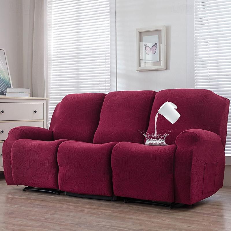 Water Resistant Recliner Sofa Cover Non-slip Massage Lazy Boy Full Coverage Single Seat Couch Cover Armchair Covers2