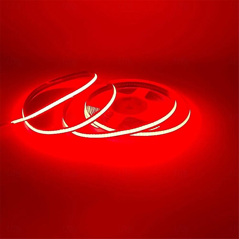 COB LED Strip Light, 5M Linear Dimmable LED Strip Light, High Brightness Flexible 12V COB Led Light RA90 Bedroom3