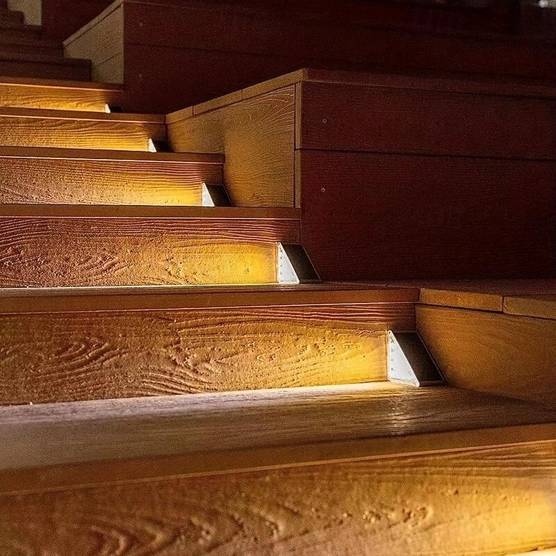 2pcs Portable White Solar Step Lights - Waterproof LED Path Lights for Hallway, Doorway, Garage with Detachable Design, Rechargeable Nickel Battery, and Easy Installation2