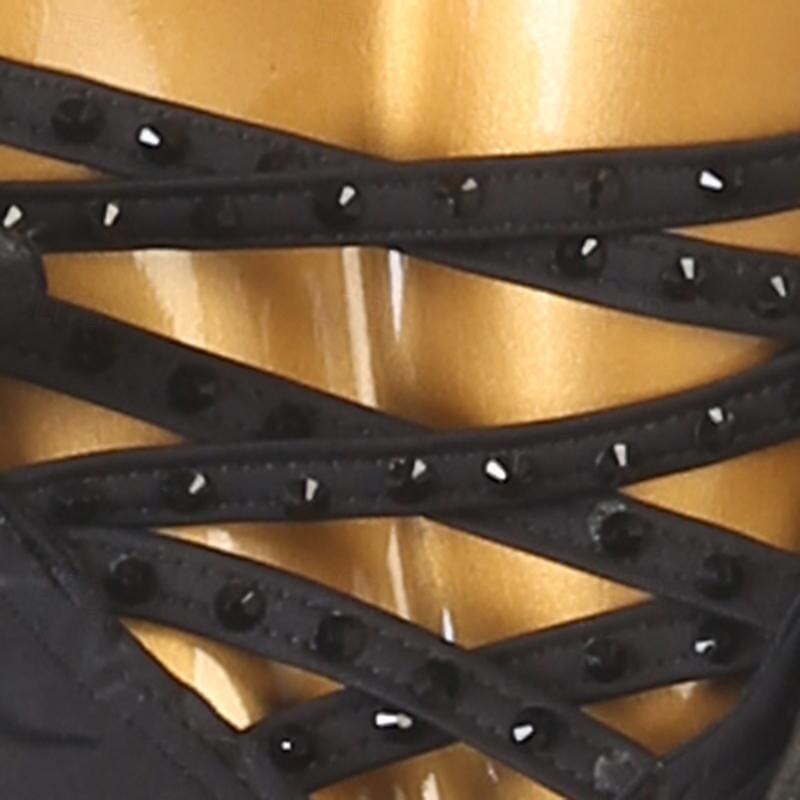 Latin Dance Exotic Dancewear Latin Salsa Dance Dress Tassel Crystals / Rhinestones Women's Performance Daily Wear Sleeveless Spandex4