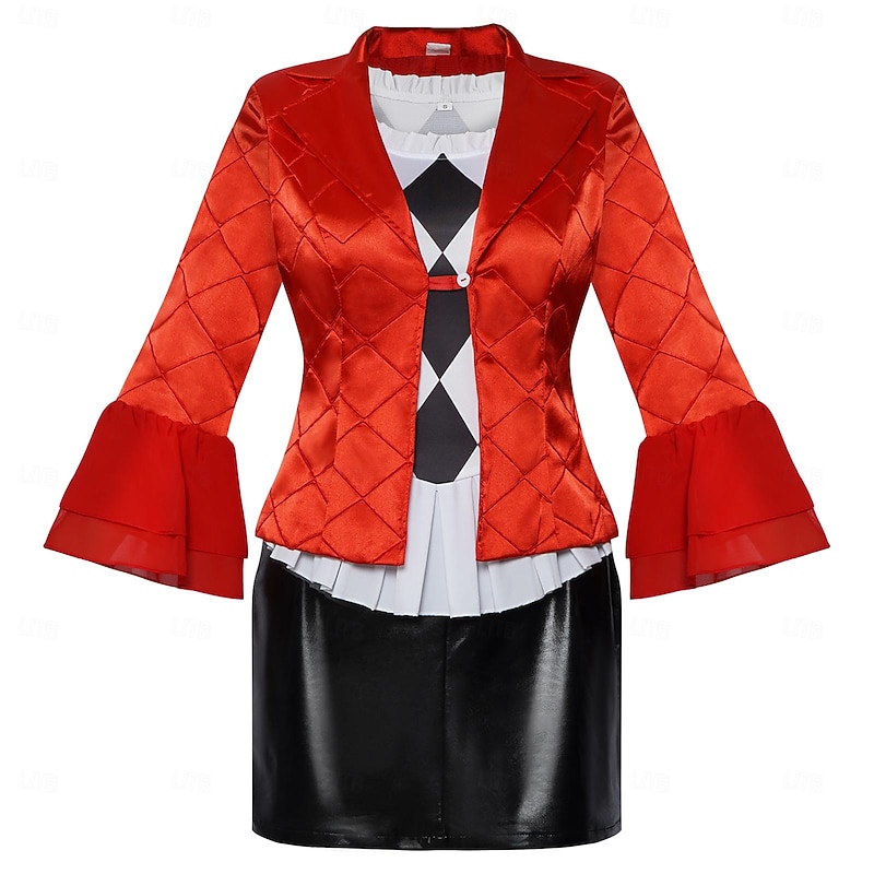 Joker: Folie à Deux Joker 2 Harley Quinn Outfits Cosplay Costume Movie Cosplay for Women's Adults Halloween Carnival Performance Party3