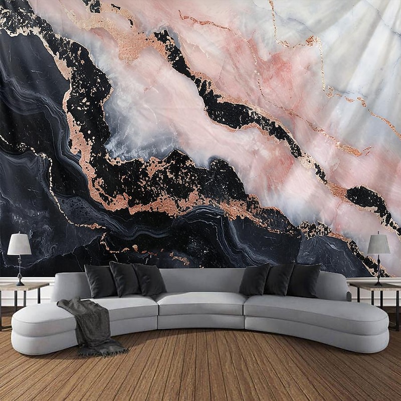Colorful Marble Large Wall Tapestry Texture Abstract Geometric Home Decoration Wall Background Tapestry Room Background Cloth 18