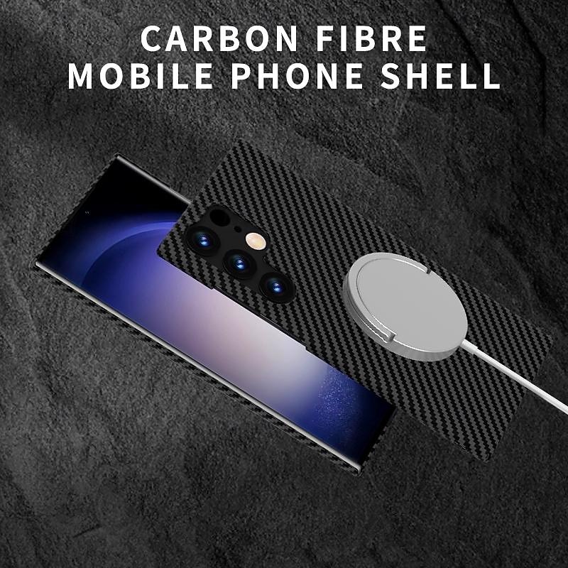 Phone Case For Samsung Galaxy S25 S24 S23 S22 S21 Ultra Plus Back Cover with Stand Holder Support Wireless Charging Shockproof PC Metal2