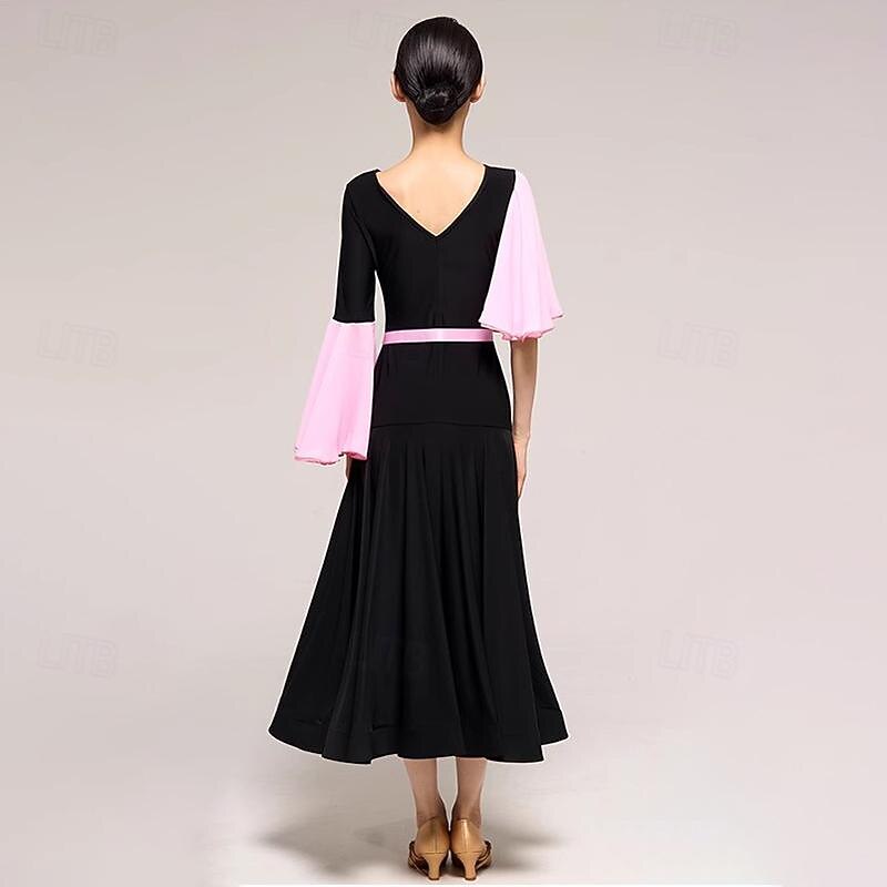 Ballroom Dance Dress Women's Performance Modern Dancewear Big Swing Standrad Waltz Clothes2